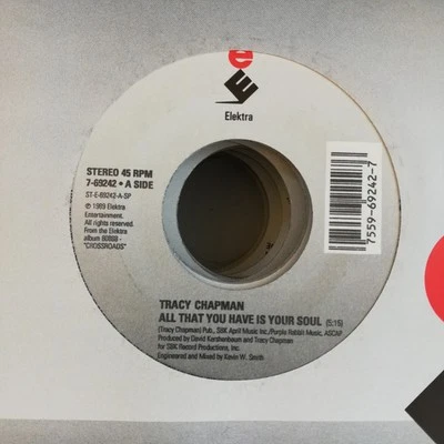 Tracy Chapman, All That You Have Is Your Soul / Material World, (7", Single), NM Foto 1 de 3