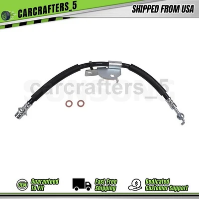 Sunsong Front Left Brake Hydraulic Hose for 2015 2017-2019 Ford Lobo 5.0L - Image 1 of 4