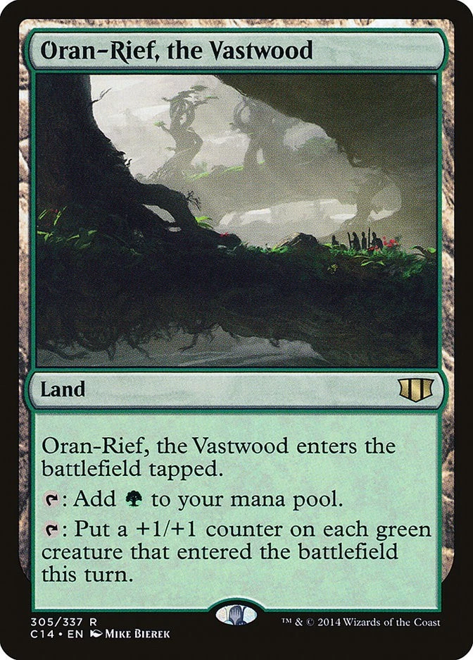 MTG Oran-Rief, the Vastwood  - Commander 2014 #305 - Image 1 of 1