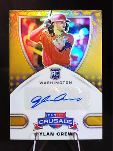 Panini Crusade Dylan Crews 2025 RC CS-DCW Crusade Signatures Gold 05/10 🔥🔥🔥 - Imagen 1 de 14