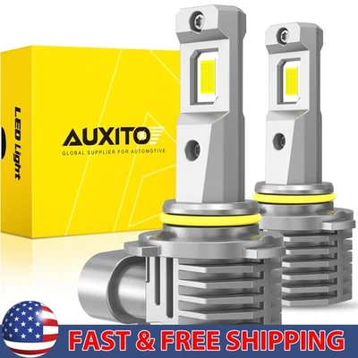 AUXITO LED Fog Light Bulb H10 9145 9140 Fog Light Bulb White 6500K High Power - Image 1 of 4