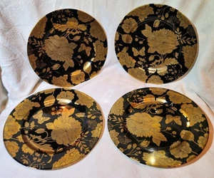 Vintage Fitz & Floyd GOLD BROKAT Salatteller Durchmesser 7,5" - 1979 - Bild 1 von 6