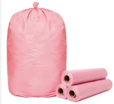 Окончательная продажа 100 шт. прочные мешки для мусора прочный полиэтилен одноразовые без струн - Изображение 1 из 4