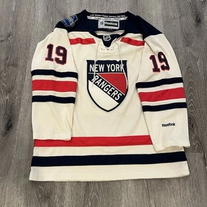 Camiseta deportiva cosida clásica de invierno juvenil Brad Richards New York Rangers 2012 L/XL - Imagen 1 de 8