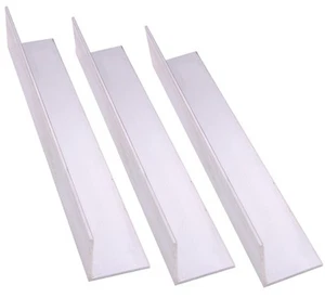 3PCS 2x2 Inch Aluminum Angle 6061 T6511 Stock 12” Length Bars - Picture 1 of 5