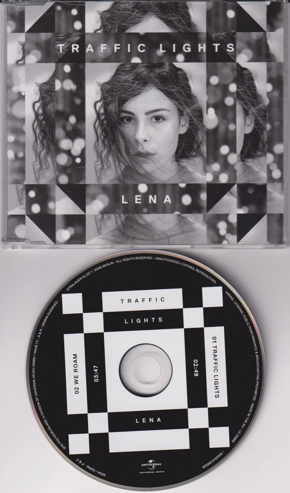 Lena Meyer-Landrut – Traffic Lights / We roam - 2 Track Maxi CD 2015  Universal - Bild 1 von 1