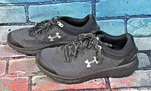 Under Armour Womens Charged Escape 3 3021966-003 Black Running Shoes Size US 9 - Picture 1 of 4