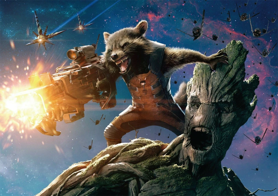 Guardians Of The Galaxy Groot and Rocket POSTER - Image 1 of 1
