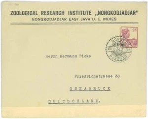 93690 - INDIAS HOLANDESAS Indonesia - HISTORIA POSTAL - CUBIERTA DE SELLO ÚNICO a ALEMANIA - Imagen 1 de 1