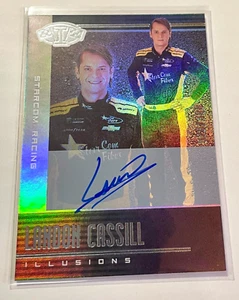 Landon Cassill neuwertig 2020 Panini Illusions Racing auf Karte Autogramm #26/300 - Bild 1 von 1
