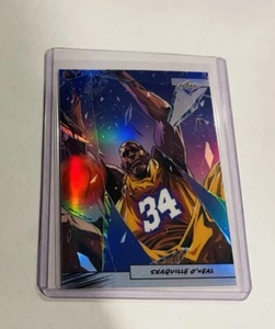 SHAQUILLE O'NEAL 2024 Leaf Metal Chrome ANIME NATION #/99 LOS ANGELES LAKERS - Picture 1 of 1
