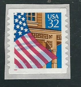 Scott # 2915D.... 32 Cent...  Flag over Porch...  2 Stamps...MNH - Picture 1 of 1