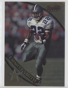 1997 Bowman's Best Jumbo Emmitt Smith #3 HOF