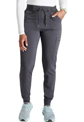Pewter Cherokee Scrubs Atmos Scrubs Jogger Pant CK138A PWT - Image 1 of 4