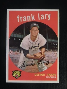 1959 Topps Baseball Card #393 Frank Lary (NM) - Picture 1 of 2