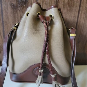 Vintage DOONEY & BOURKE Large Drawstring Crossbody Bag - Picture 1 of 11