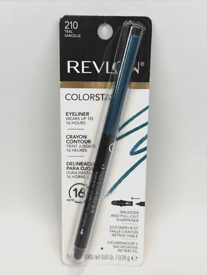 Revlon ColorStay Eyeliner Crayon Contour Teal #210 New Sealed - Image 1 of 4