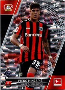 2021-22 Topps Bundesliga #124 Piero Hincapie Fleckenfolie - Bild 1 von 2