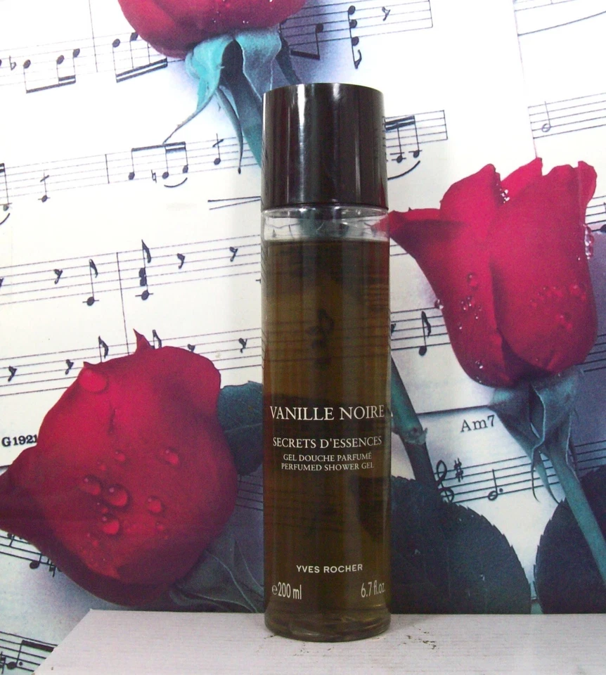 Gel de ducha Yves Rocher Vanille Noire Secret D'Essences 6,7 FL. OZ. Foto 1 de 1