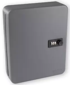 Schlüsselkasten für 36 Schlüssel Zahlenschloss Schrank m. Aufhängern Tresor Safe - Bild 1 von 6