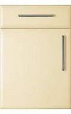 FP&P Kitchen Unit Cabinet Door & Drawer Fronts Light Matt Cream Chamferred Edge • 3.32€