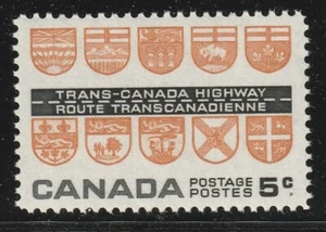 Canada #400, Trans Canada Highway, MNH Stamp 1962 - Picture 1 of 1