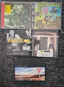 Pearl Jam SUBLIME What I Got GREEN JELLŸ Audioslave CD LOT Alice in Chains HITS - Picture 1 of 2