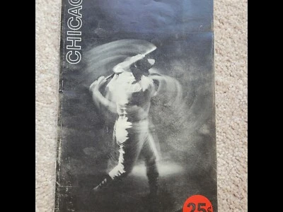 1st Cross Town Classic ? 1966 Chicago White Sox Cubs Score book Program  - Image 1 of 4