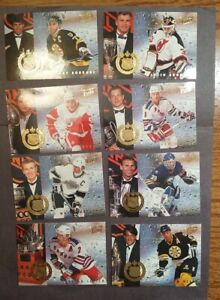 1994-95 Ultra Award Winner  8 Card Set. Gretzky, Hasek, Brodeur