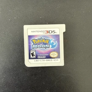 Pokemon Moon Nintendo 3DS Authentic Tested And Working - Picture 1 of 3