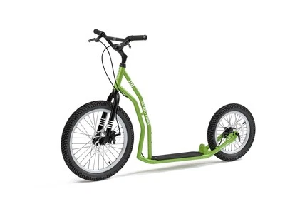 Yedoo Tretroller Four Y40 Green Scooter mit Scheibenbremsen - Bild 1 von 3