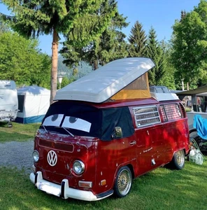 Window Screen Cover Black Out Blind VW T2 Bay Wrap Campervan Eyes - Picture 1 of 12