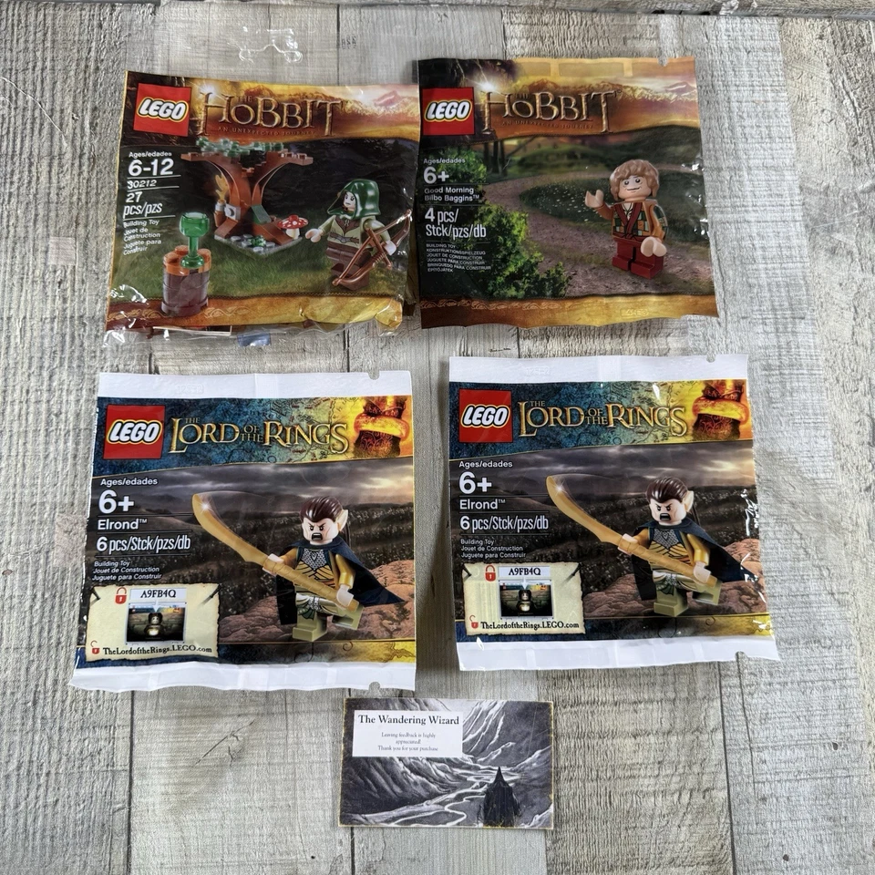 LEGO 5000202  Elrond 5002130 Good Morning Bilbo 30212 Mirkwoof Elf Guard - Image 1 of 1