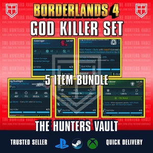 Borderlands 4 • Set firmware GOD KILLER • Pacchetto articoli Lvl 50 • BL4 • PC PS5 XBOX - Foto 1 di 7