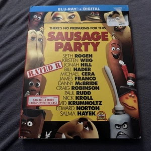 Sausage Party (Blu-ray) With Slipcover, No Digital - Imagen 1 de 5