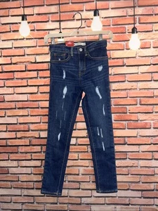 Youth High Rise Super Skinny Jeans NWT Girls Size 7/8 Stretchy - Picture 1 of 3