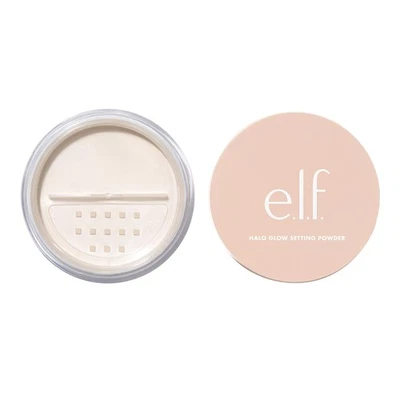 e.l.f. Halo Glow Setting Powder, Light Pink, Smooths Pores, 0.28 oz - Image 1 of 4