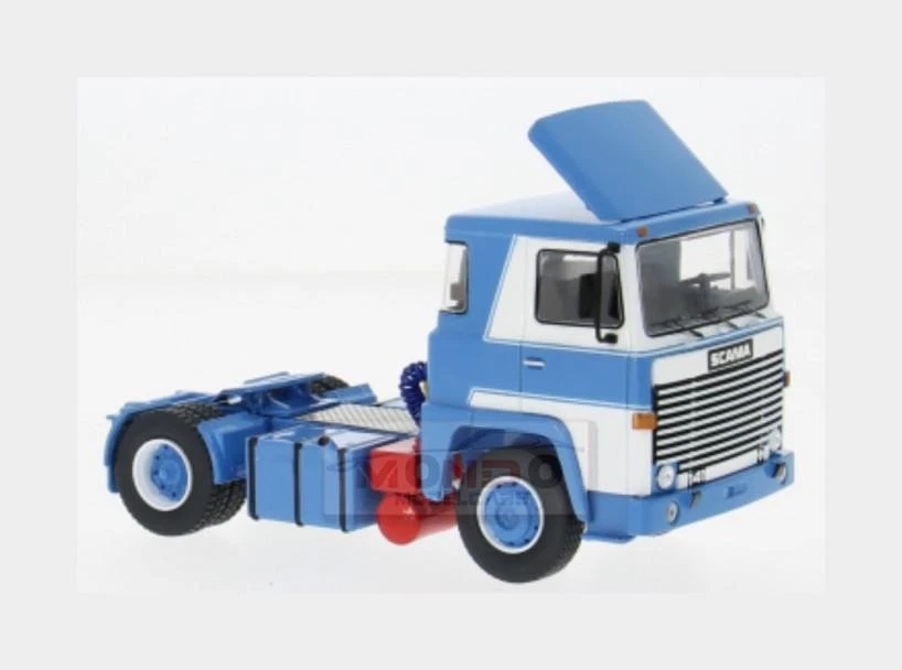 1:43 IXO Scania Lbt 141 Tractor Truck 2-Assi 1976 Blue White TR221.22 - Immagine 1 di 2