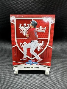 2025 Panini Crusade Baseball Roman Anthony Red /299 #164 - Picture 1 of 2
