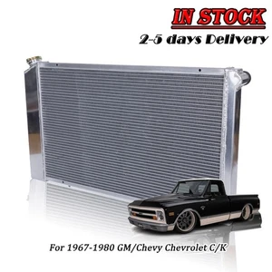 WH161 All Aluminum Radiator For 1967-1980 GM/Chevy Chevrolet C/K Series - Foto 1 di 12