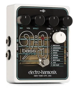 Electro-Harmonix Bass 9 Bass Machine pedal - Picture 1 of 5
