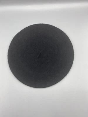 Sombrero de boina de invierno Parkhurst negro 100 % lana para mujer hecho en Canadá Foto 1 de 3