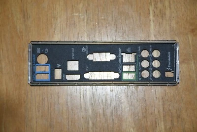 GENUINE ASUS I/O SHIELD FOR ASUS P8Z77-V PRO THUNDERBOLT motherboard - Image 1 of 2