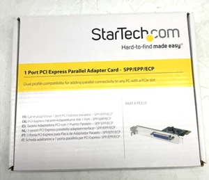 Tarjeta adaptadora paralela Startech 1 puerto PCI Express SPP/EPP/ECP - Imagen 1 de 4