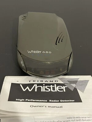 Whistler Radar / Laser Detector 680 Unit Only, No Power Cord W Manual - Image 1 of 2