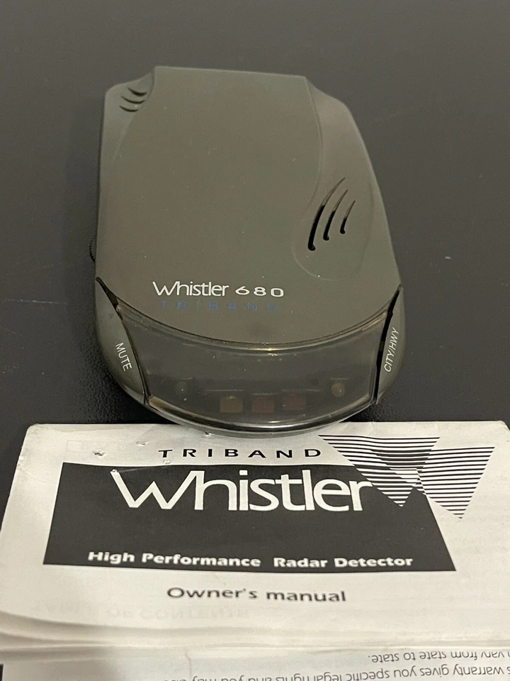 Whistler Radar / Laser Detector 680 Unit Only, No Power Cord W Manual - Image 1 of 2