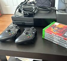 Microsoft Xbox One 500GB Black Console - Plus 2 Controllers and 5 Games