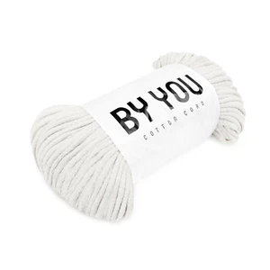 5mm Cotton Rope IVORY 100m BY YOU, chunky knit cord, chunky cord, chunky cotton - Picture 1 of 2
