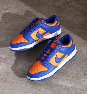 Scarpe NIKE DUNK LOW RETRO "Knicks" Ceramic/Royal DV0833-800 Nuove con scatola! - Foto 1 di 9