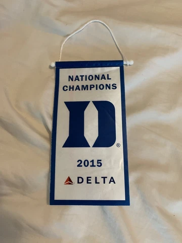 Duke Blue Devils 2015 national championship mini banner Cover
